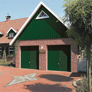Porte de garage battante