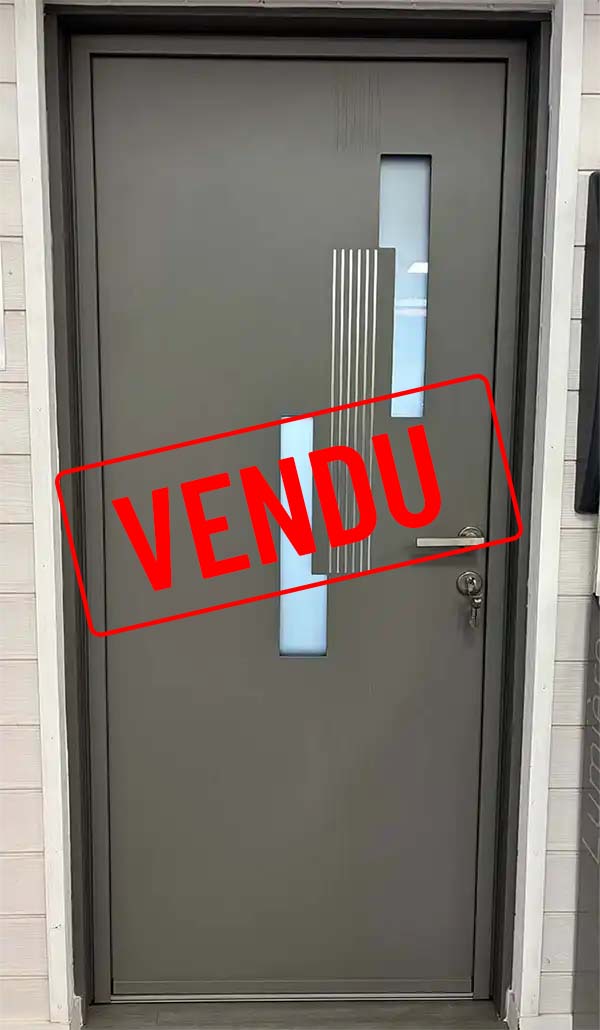 Porte d'entrée Jazzy vue extérieur